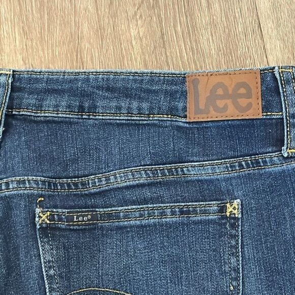 Lee Womens Bootcut Mid Rise Regular Fit Denim Jeans Size 20W - Picture 7 of 10